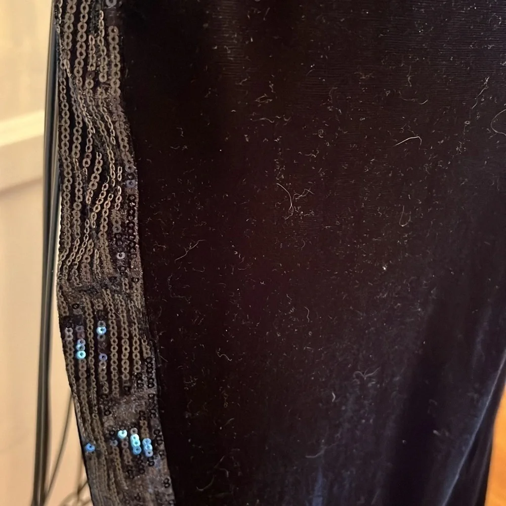 Draper James Velvet Fly Front Pants-Sz 0